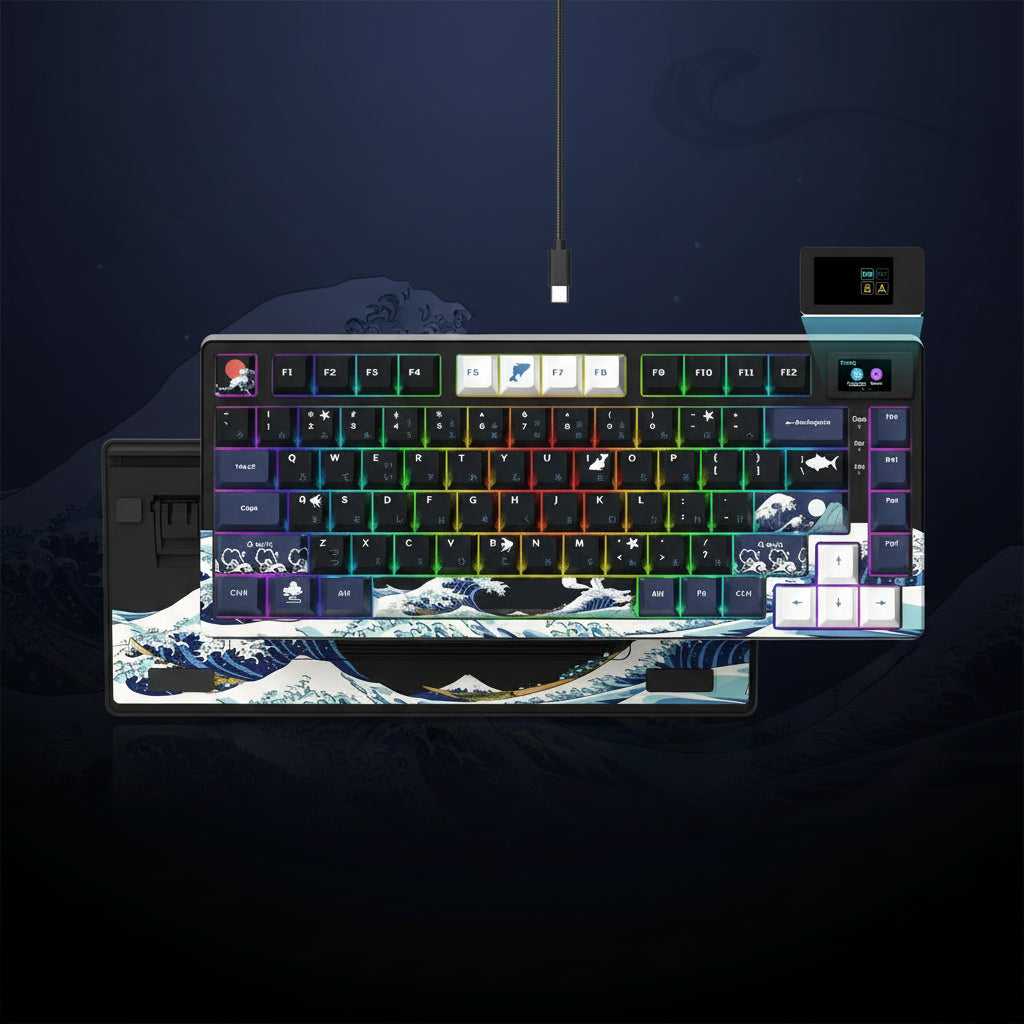 Clavier Gaming Écran OLED