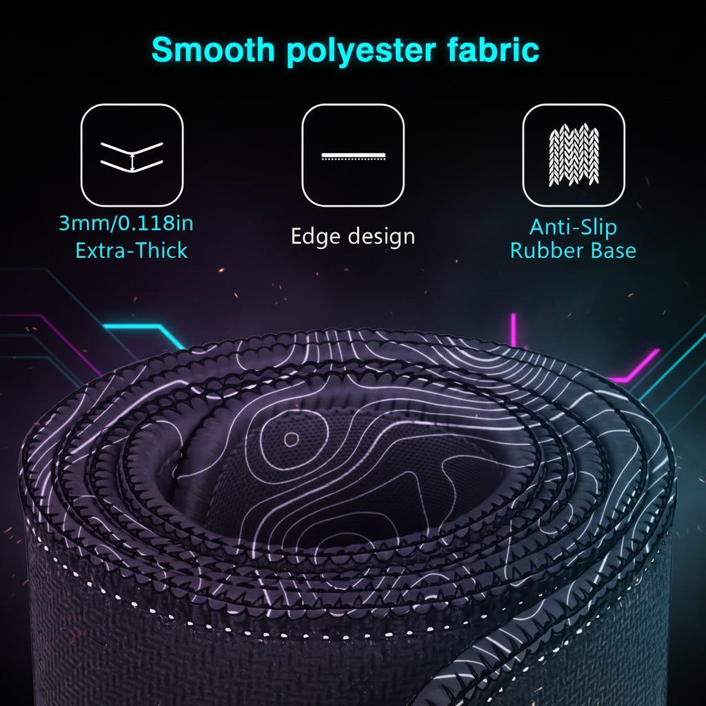 Tapis de Souris XXL Antidérapant