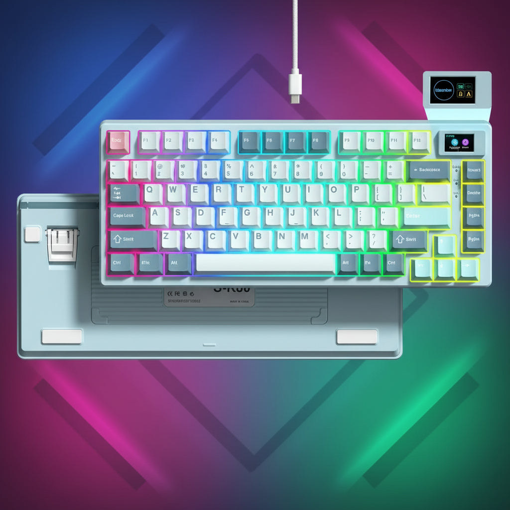 Clavier Gaming Écran OLED