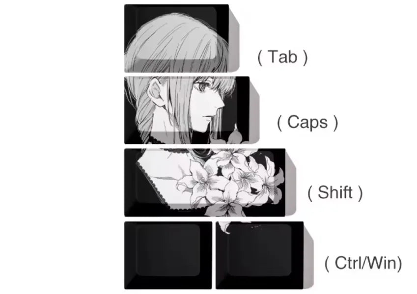 Touche Clavier Makima