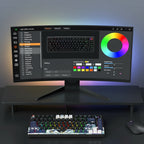 Clavier Gaming Écran OLED